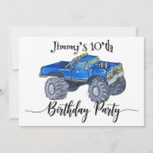 Invitation Gros pick-up (Devant)