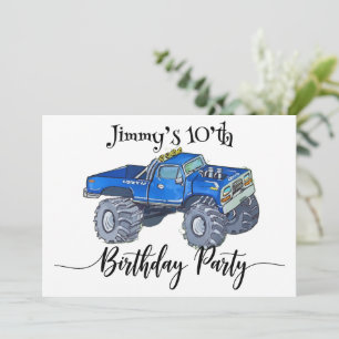 Invitation Gros pick-up