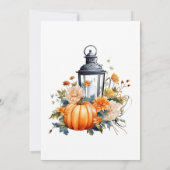 Invitation GROSSESSE CANDY MATCH Baby shower CITROUILLE de je (Dos)