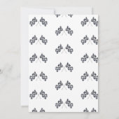 Invitation Grossissant à jeun monstre camions garçon annivers (Dos)