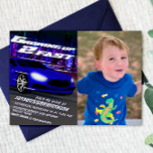 Invitation Grossissant Deux Rapides - Course