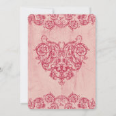 Invitation Grotesquerie Valentine (Dos)