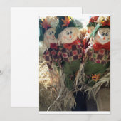 INVITATION GROUPE DE SCARECROWS (Devant / Derrière)