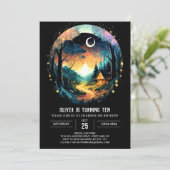 Invitation Grove Elegant Cottagecore Anniversaire (Debout devant)