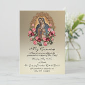 Invitation Guadalupe May Crowne Mary Mothers Day (Debout devant)