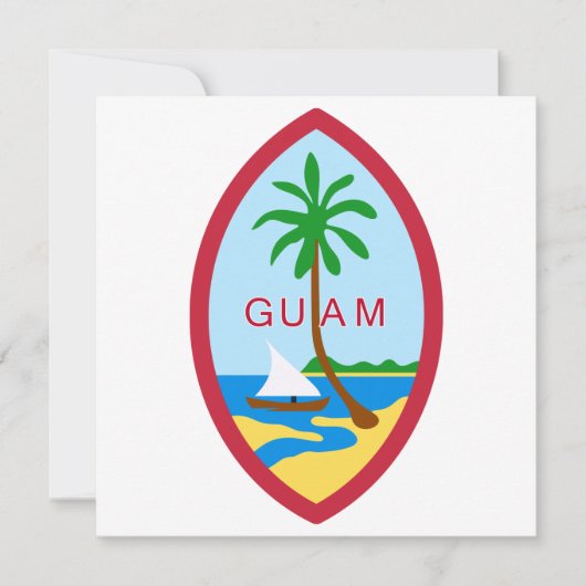 Invitation Guam Seal (Devant)