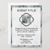 Invitation Guardian Angel and White Owl (Devant / Derrière)