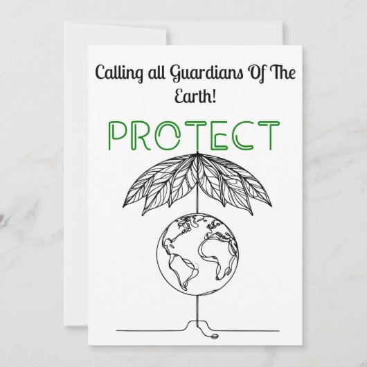 Invitation Guardians of Earth - Protect Planet With Style (Devant)
