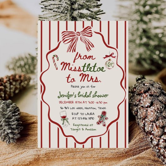 Invitation Gui de gui à Mrs Lavis Mariage Fête