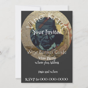 Invitation Guide de la fête du vin Vino Bunker