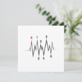 Invitation Guide de Saint-Valentin pour changement de vitesse (Debout devant)
