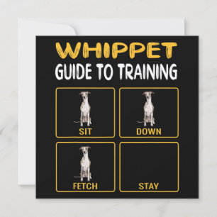 Invitation Guide du Whippet pour la formation à l'obéissance