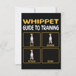 Invitation Guide du Whippet pour la formation à l'obéissance
