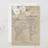 Invitation Guidez la Fête des mariées à thème Langue de voyag (Devant)