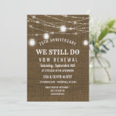 Invitation Guirlande Lumineuse Pot en Verre Renouvellement de (Debout devant)