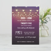 Invitation Guirlandes modernes (Debout devant)