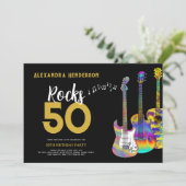 Invitation Guitar 50 fête ses 50 ans (Debout devant)