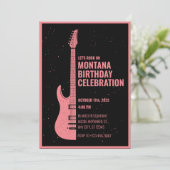 Invitation Guitare ancienne  (Debout devant)