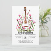 Invitation Guitare classique Chord Anniversaire (Debout devant)