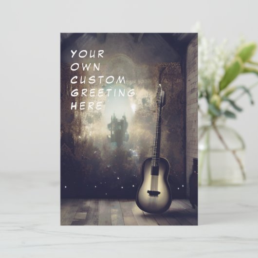 Invitation Guitare d'invitation (Debout devant)