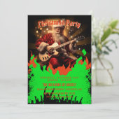 Invitation Guitare du Père Noël (Debout devant)