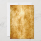 Invitation Guitare vintage Rock Star 21e anniversaire Invitat (Dos)