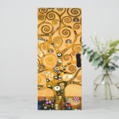 Invitation Gustav Klimt Arbre de vie (Debout devant)