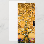 Invitation Gustav Klimt Arbre de vie (Devant / Derrière)