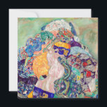 Invitation Gustav Klimt - Bébé / Berceau<br><div class="desc">Bébé / Berceau - Gustav Klimt,  Huile sur toile,  1917-1918</div>