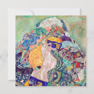 Invitation Gustav Klimt - Bébé / Berceau