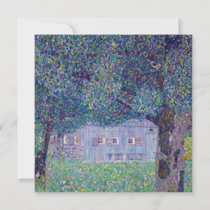 Invitation Gustav Klimt - Ferme en Haute-Autriche