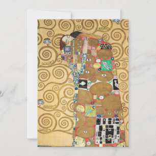 Invitation Gustav Klimt - Fulfillment, Stoclet Frieze