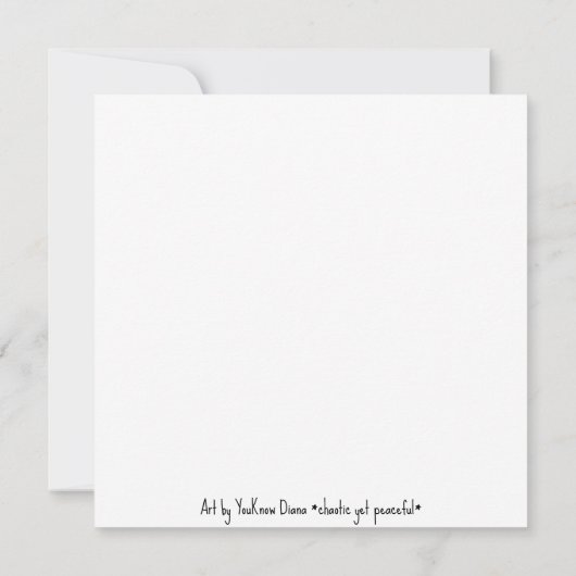 Invitation Gustav Klimt Kiss en violet Art Print Flat Card (Dos)