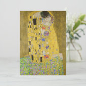 Invitation Gustav Klimt - Le baiser (Debout devant)