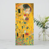 Invitation Gustav Klimt Le Baiser (Debout devant)