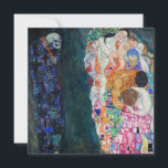 Invitation Gustav Klimt - Mort et vie<br><div class="desc">Décès et vie - Gustav Klimt,  Huile sur toile,  1910-1915</div>