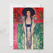 Invitation Gustav Klimt Portrait d'Adele Bloch-Bauer II (Devant)