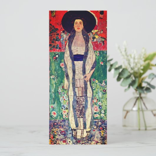 Invitation Gustav Klimt Portrait d'Adele Bloch-Bauer II (Debout devant)