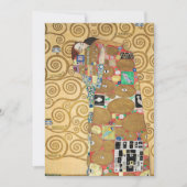 Invitation Gustav Klimt - Réalisation, Stoclet Frieze (Devant)