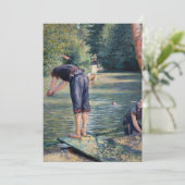 Invitation Gustave Caillebotte - Bathers, Banque des Yerres (Debout devant)