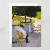 Invitation Gustave Caillebotte - Les Orangers (Devant / Derrière)