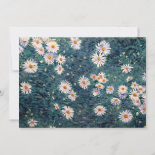 Invitation Gustave Caillebotte - Lit de marguerites, détails