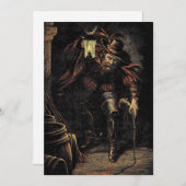 Invitation Guy Fawkes : Rebellion GunPowder Plot et trahison (Devant / Derrière)