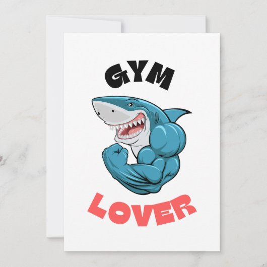 Invitation Gym Love Design (Devant)