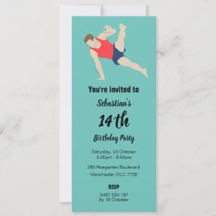 Invitation Gymnaste masculin