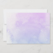 Invitation Gymnastique Cartwheel fête d'anniversaire fille (Dos)