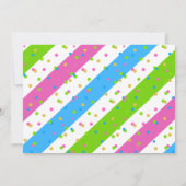 Invitation Gymnastique des roues et cupcakes (Dos)