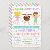 Invitation Gymnastique | Gymnastique Invitation d' (Devant / Derrière)