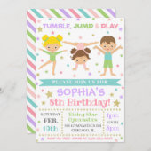 Invitation Gymnastique | Gymnastique Invitation d' (Devant / Derrière)