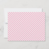 Invitation Gymnastique mignonne Filles Anniversaire Invitatio (Dos)